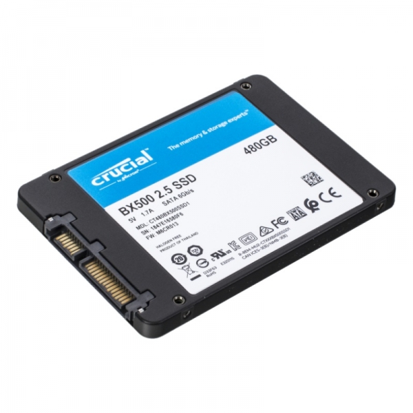 SSD накопитель Crucial BX500 480GB (CT480BX500SSD1)