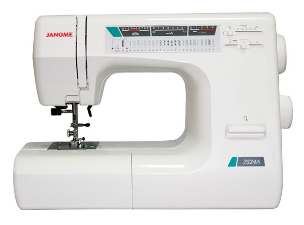 Швейная машина Janome 7524A, белый
