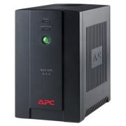 Источник бесперебойного питания APC Back-UPS BX, Line-Interactive, 800VA / 480W, Tower, Schuko, USB