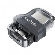 SanDisk USB Drive 64Gb Ultra Dual SDDD3-064G-G46 {USB3.0, Black}