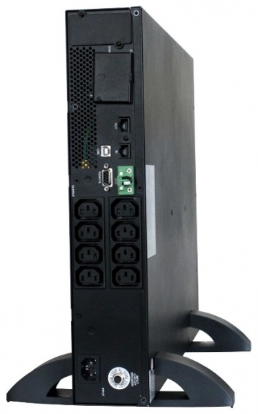 Источник бесперебойного питания Powercom Smart King RT SRT-2000A 1800Вт 2000ВА черный