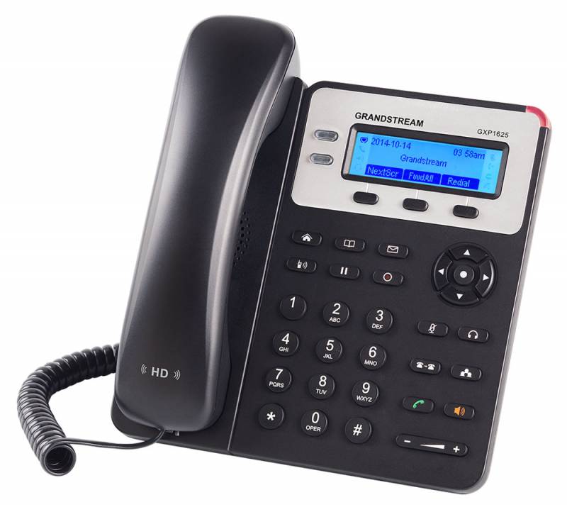 Телефон IP Grandstream GXP-1625, черный