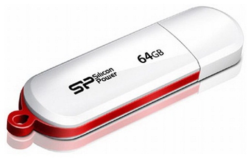 Флешка Silicon Power 64Gb SP064GBUF2320V1W USB2.0 белый