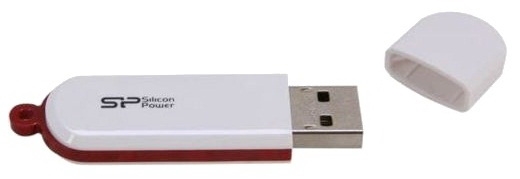 Флешка Silicon Power 64Gb SP064GBUF2320V1W USB2.0 белый