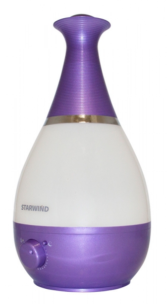 Увлажнитель воздуха Starwind SHC1221 25Вт фиолетовый