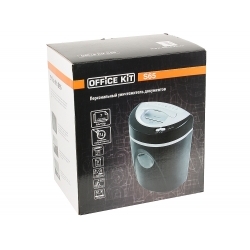 Шредер Office Kit S65 3х8 (OK0308S065), черный 