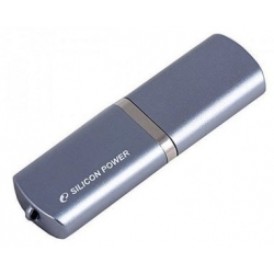 Флеш Диск Silicon Power 64Gb LuxMini 720 SP064GBUF2720V1D USB2.0 синий