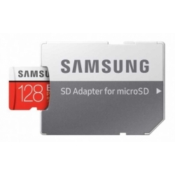 Флеш карта microSDXC 128Gb Class10 Samsung MB-MC128HA/RU EVO+ + adapter
