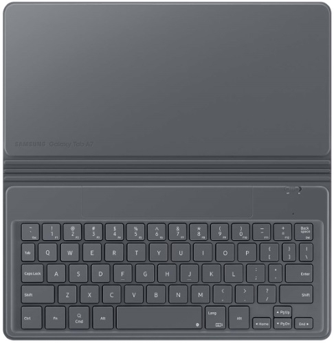 Чехол-клавиатура Samsung Book Cover Tab A7 серый (EF-DT500BJRGRU)