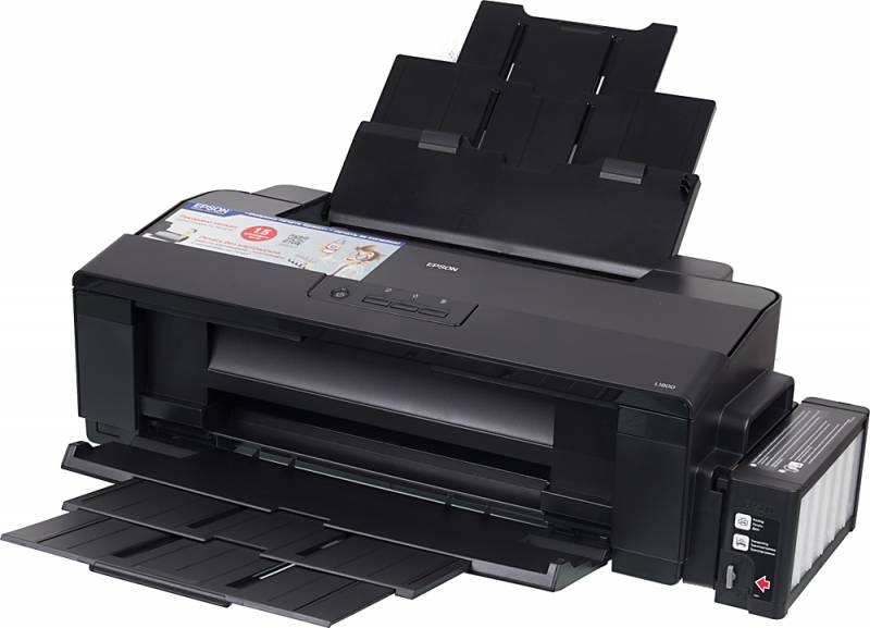 Принтер струйный Epson L1800, черный (C11CD82402)