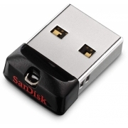 USB флешка Sandisk Cruzer Fit 64Gb, черный (SDCZ33-064G-G35)