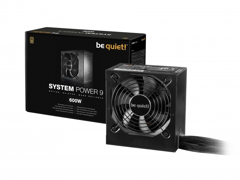 Блок питания be quiet! System Power 9 600W (BN247)