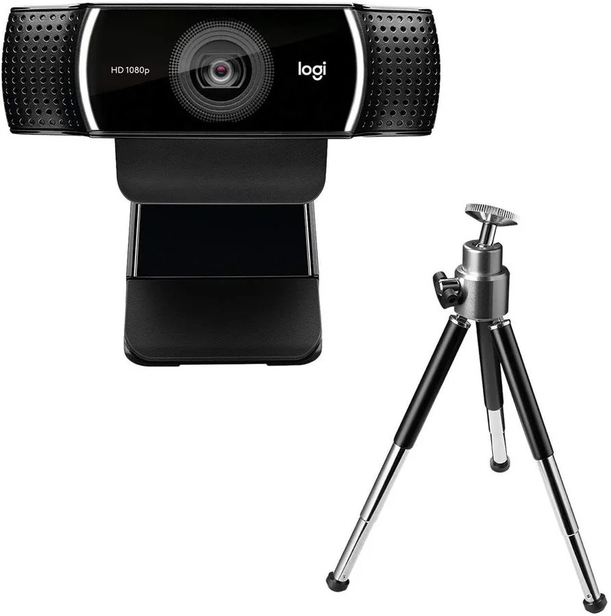 Камера Web Logitech Pro Stream C922, черный 
