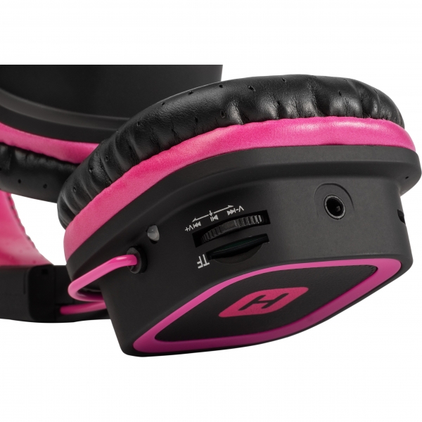 Наушники HARPER HB-311 pink, розовый/черный (H00001916)