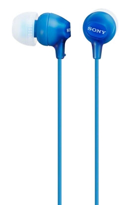 Наушники Sony MDR-EX15LP, синий (MDREX15LPLI.AE)