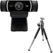 Камера Web Logitech Pro Stream C922, черный 