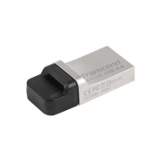 Флеш-накопитель Transcend 32GB JETFLASH 880 silver USB 3.0/microUSB