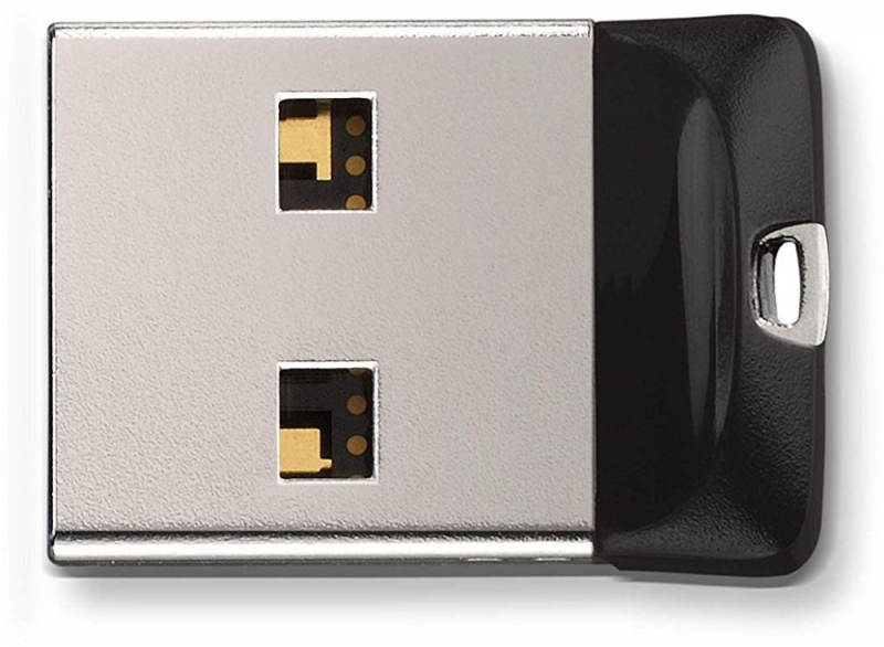 USB флешка Sandisk Cruzer Fit 64Gb, черный (SDCZ33-064G-G35)