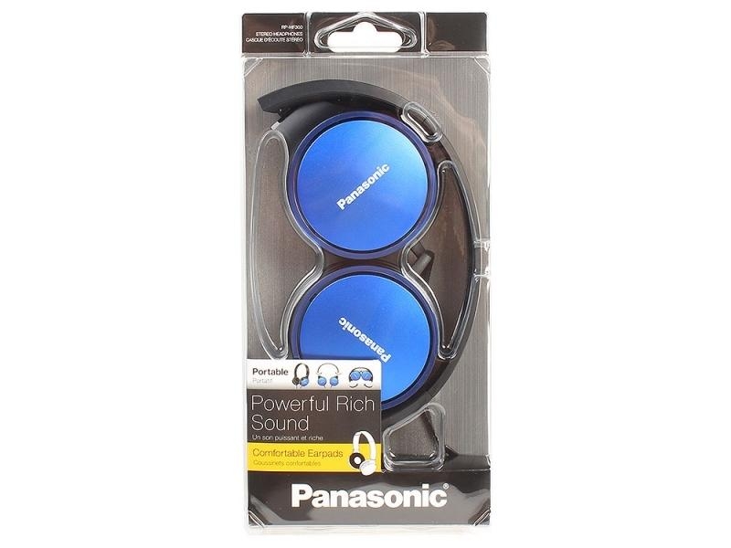 Наушники Panasonic RP-HF300GC чёрный/синий