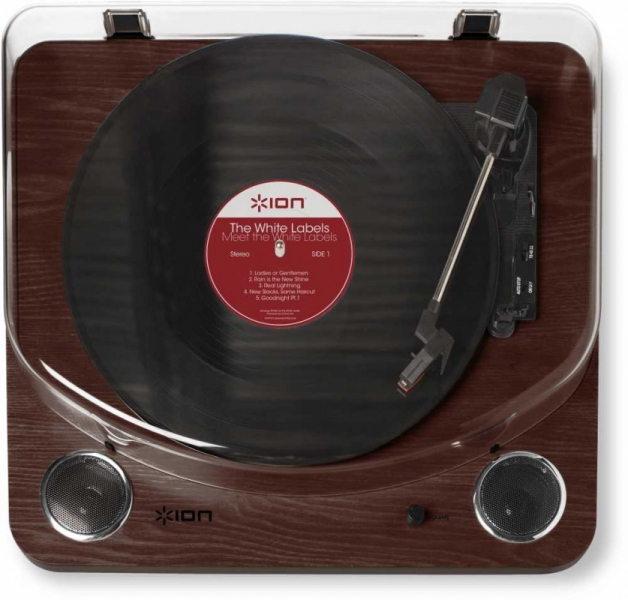 Проигрыватель винила ION Audio Max LP частично автоматический коричневый