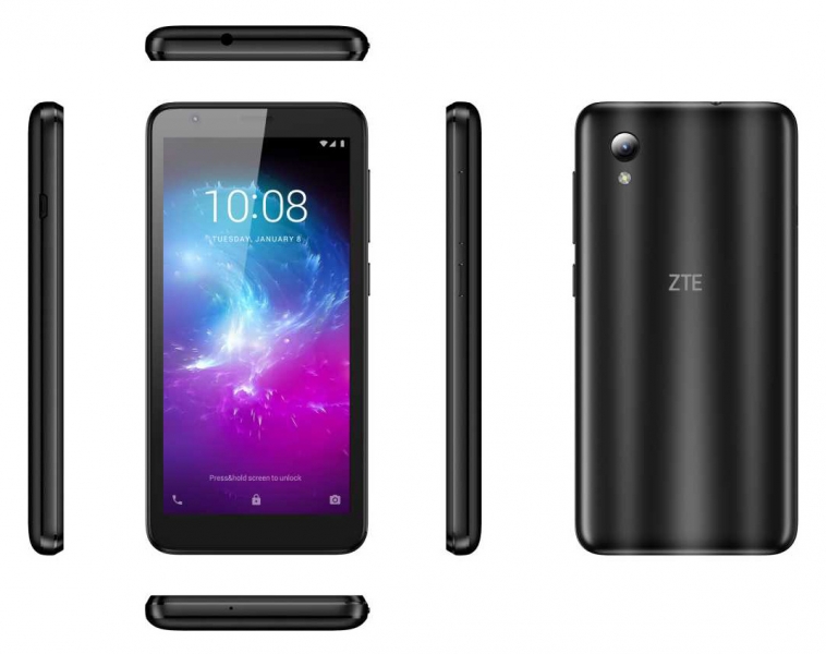 Смартфон ZTE Blade L8 1/32Gb, черный