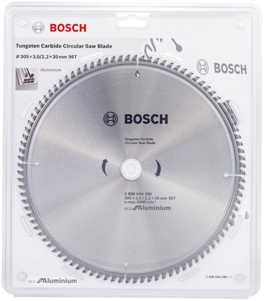 Пильный диск по алюминию Bosch 2608644396 d=305мм d(посад.)=30мм (циркулярные пилы)
