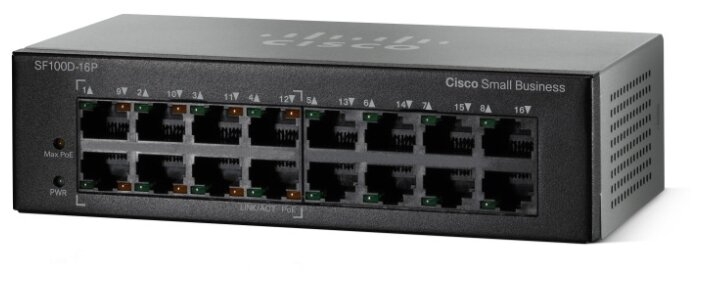 Коммутатор Cisco SF110D-16