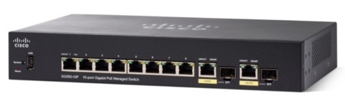 Коммутатор (switch) Cisco SG350-10P-K9-EU