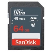 Карта памяти SDXC SanDisk Ultra 64GB (SDSDUNB-064G-GN3IN)