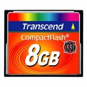 Флеш-накопитель Transcend Карта памяти 8GB CompactFlash 133X