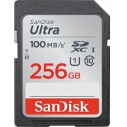 Карта памяти SANDISK SDXC UHS-I U1 Ultra 256 ГБ SDSDUNR-256G-GN6IN