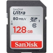 Карта памяти SDXC SanDisk Ultra 128GB (SDSDUNR-128G-GN6IN)