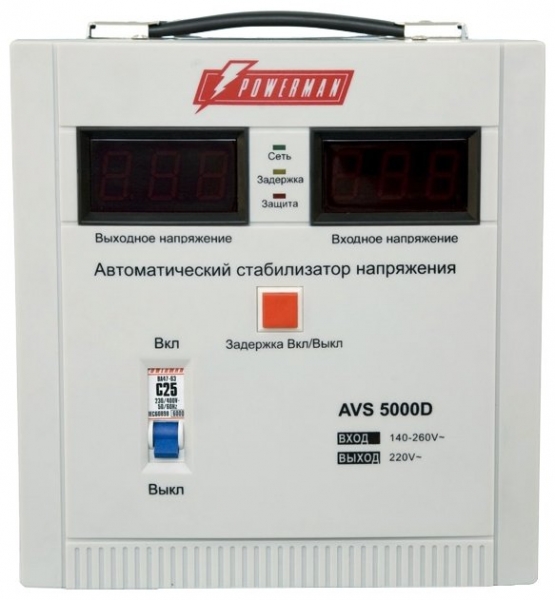 Стабилизатор напряжения Powerman AVS 5000D