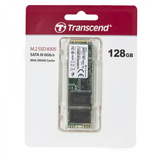 SSD накопитель M.2 Transcend 830S 128Gb (TS128GMTS830S)