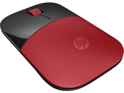 Мышь HP Wireless Mouse Z3700, красный (V0L82AA#ABB)