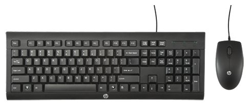 Клавиатура и мышь HP H3C53AA Black USB