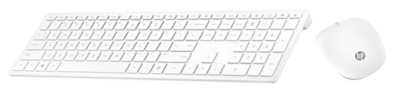Клавиатура и мышь HP 4CF00AA Wireless Keyboard and Mouse 800 White USB