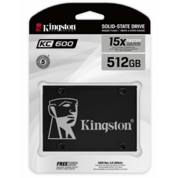 SSD накопитель Kingston KC600 512Gb (SKC600/512G)