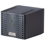 Стабилизатор напряжения Powercom черный TCA-2000 BL