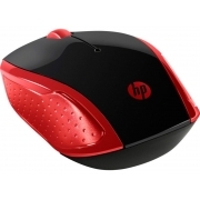 Мышь HP 200 Emprs, красный (2HU82AA)