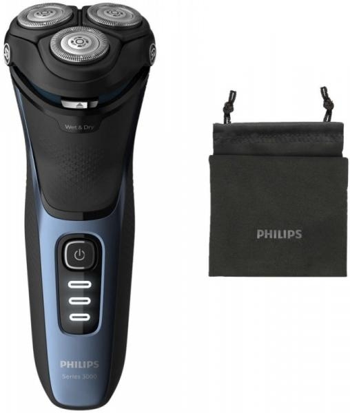 Электробритва Philips S3232/52 серии 3000 светло-синий