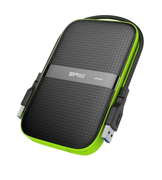 HDD External Silicon Power Armor A60 4Tb, USB 3.1 , Shockproof, Anti-Scratch, Water-resistant, Black