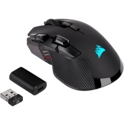 Corsair Gaming™ IRONCLAW RGB WIRELESS, Rechargeable Gaming Mouse with SLISPSTREAM WIRELESS Technology, Black, Backlit RGB LED, 18000 DPI, Optical (EU version)