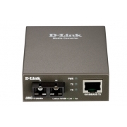 D-Link Fast Ethernet Twisted-pair to Fast Ethernet Single-mode Fiber (30km, SC) Media Converter Module