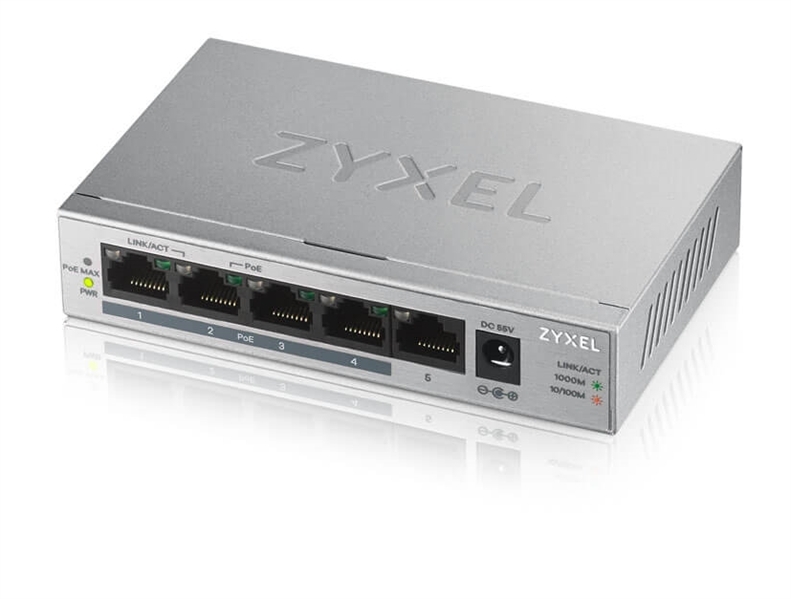 Коммутатор Zyxel GS1005HP-EU0101F