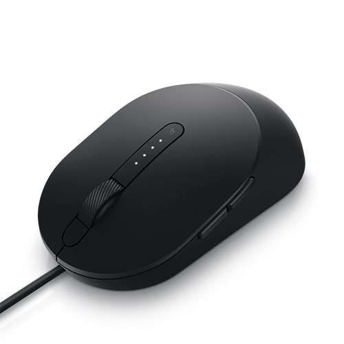 Dell Mouse MS3220 Laser Wired, Black