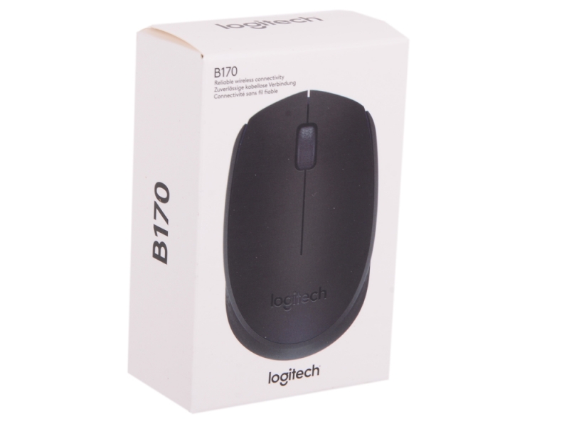 Мышь Logitech B170, черный (910-004798)