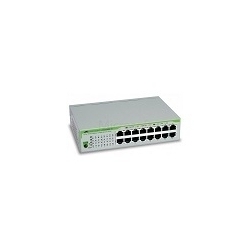 Allied telesis 16 port 10/100/1000TX unmanaged switch with internal power supply EU Power Adapter