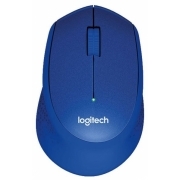 Мышь Logitech M330 Silent Plus, синяя (910-004910)