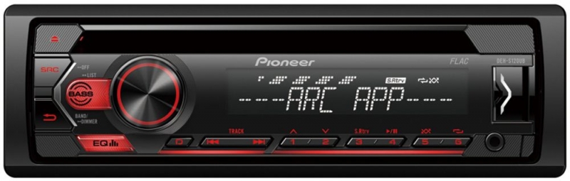 Автомагнитола CD Pioneer DEH-S120UB 1DIN 4x50Вт